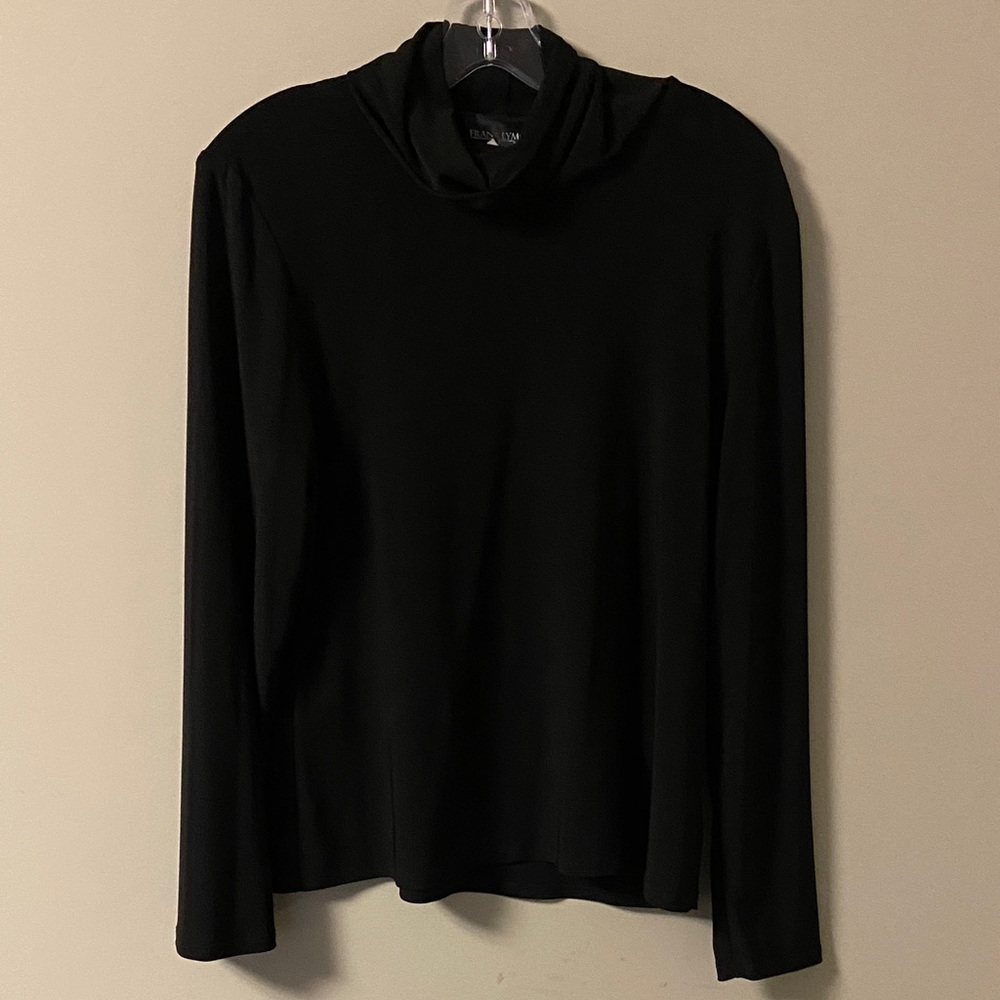 NWOT Frank Lyman Design Black Long Sleeve Top